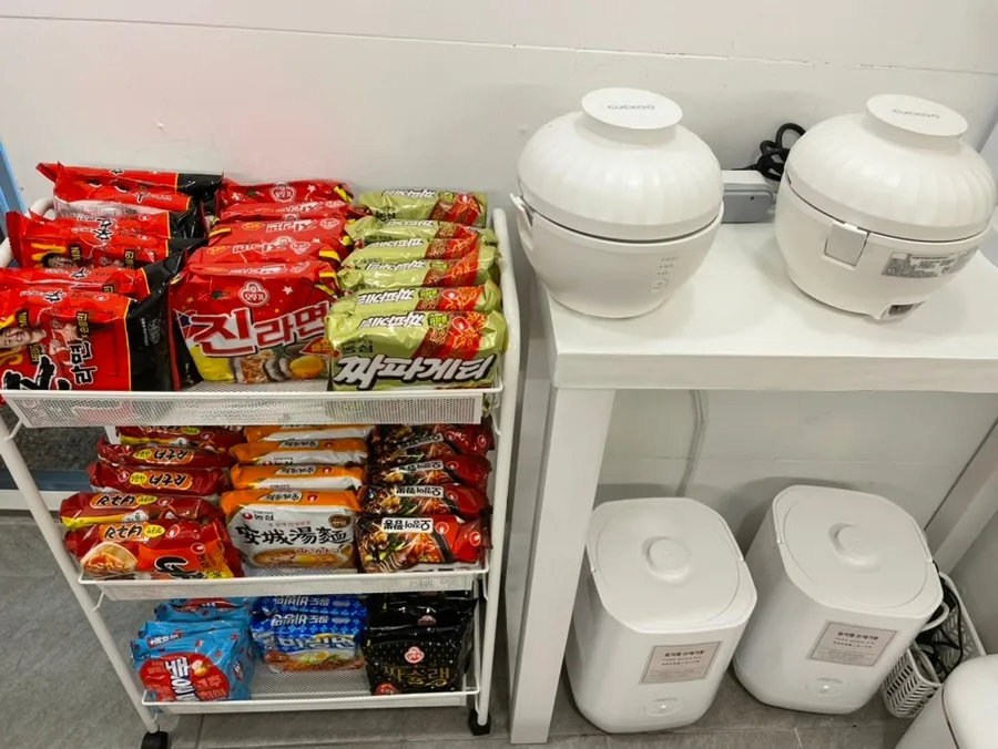 무제한 제공되는 식음료